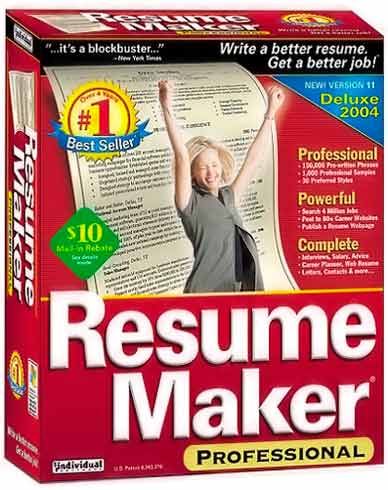 resumemaker professional deluxe 2018
