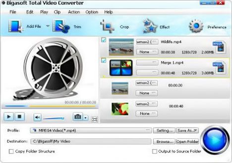 Bigasoft total video converter