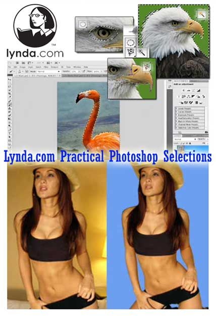 lynda photoshop selections