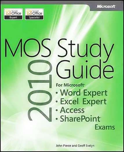 MOS study guide for ms word