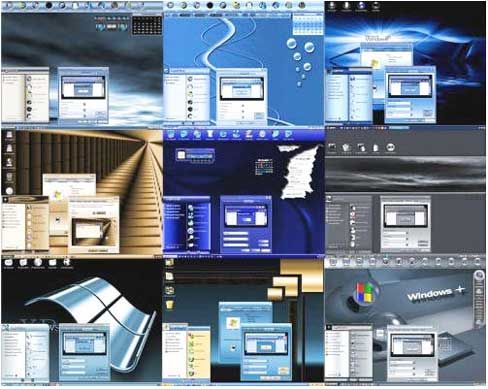 34 themes for windows xp