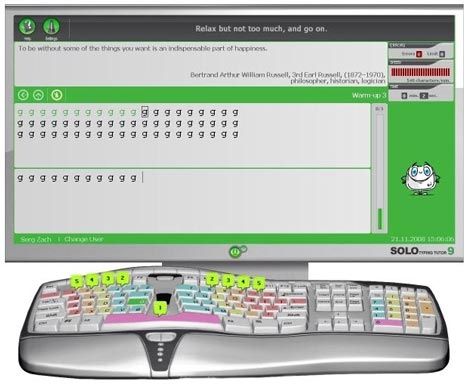 solo typing tutor