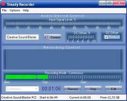 adrosoft steady recorder