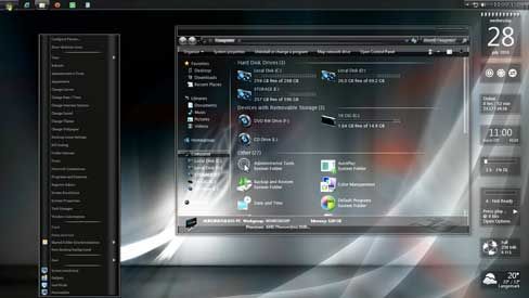 windows 7 black edition theme free download