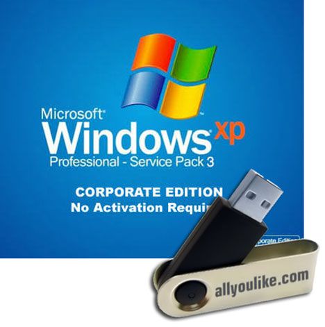 install windows xp sp3 usb flash drive