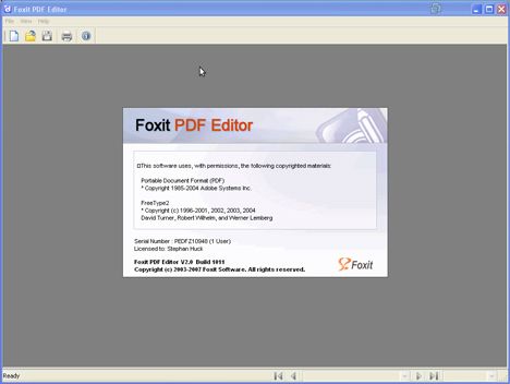 remove foxit pdf creator
